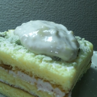 手軽にバナナショートケーキ